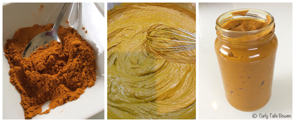 instructions for making golden paste